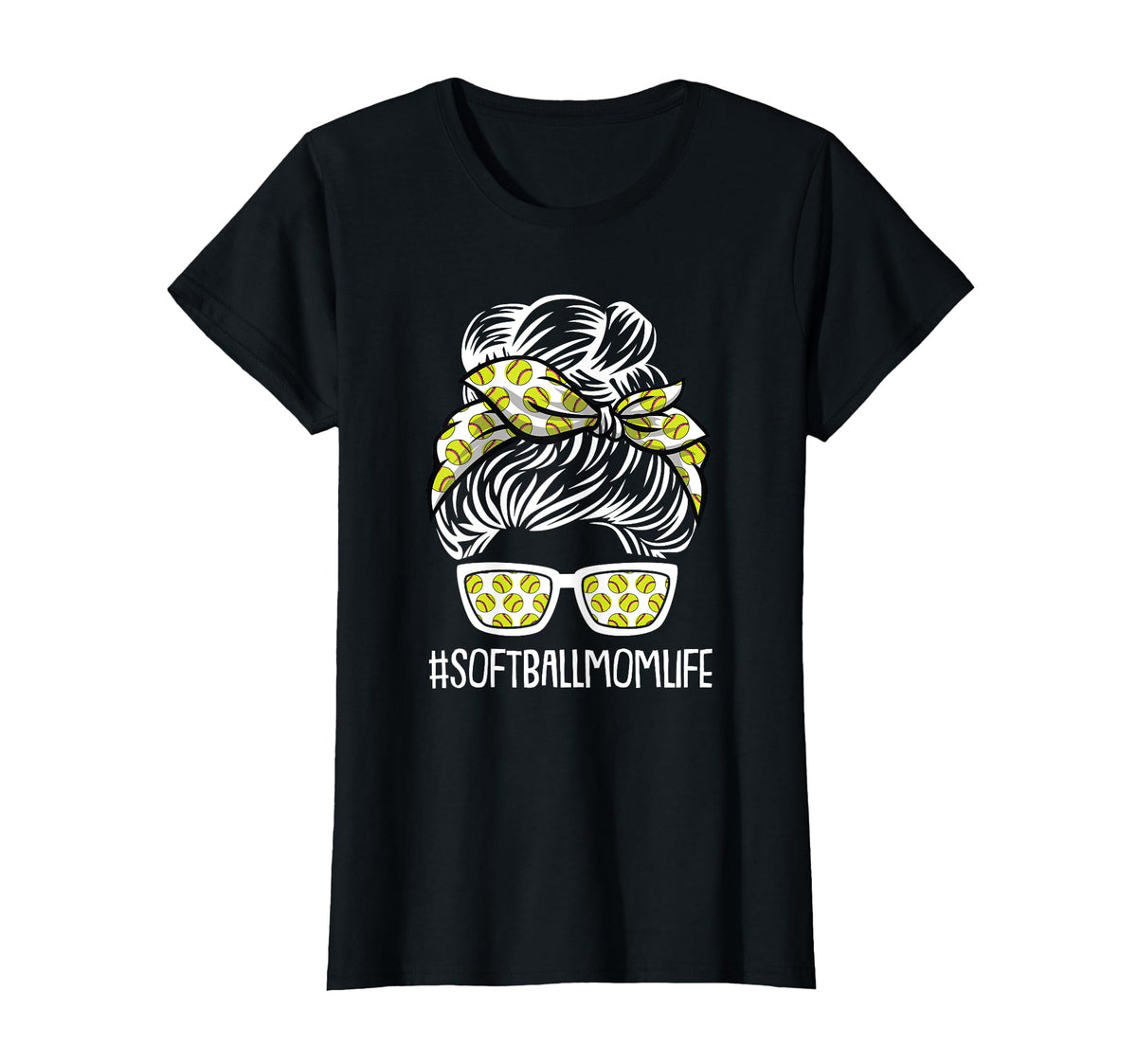 Softball Mom Life Mothers Day Sport Lover T-Shirt - Novelty Apparel Unisex