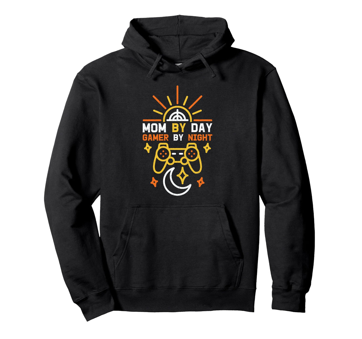 Mom Day Gamer Night Gaming Mother Hoodie - Fun Novelty Design for Adults