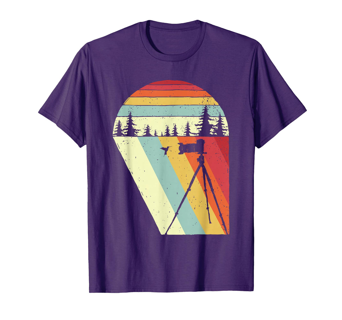 Bird Photographer Wildlife Camera T-Shirt - Aesthetic Graphic Men Women