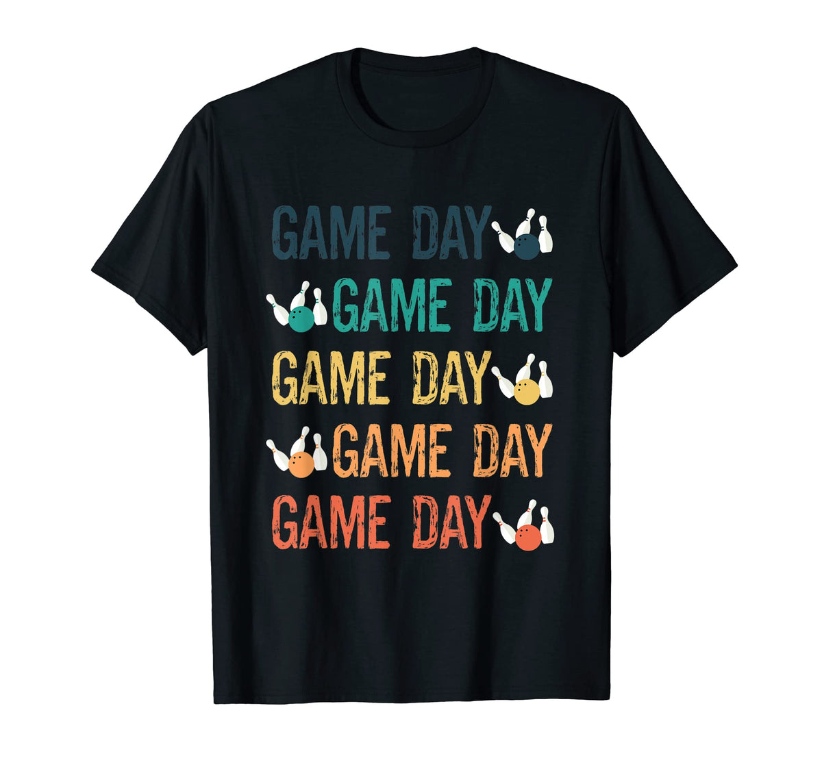 Funny Bowling Lovers Fan Player Team T-Shirt - Streetwear Style Men Women