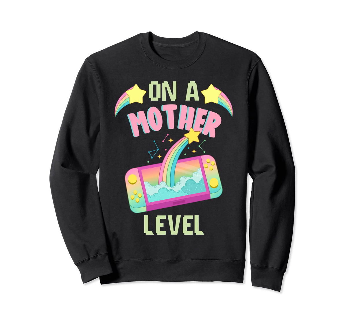 Funny Mothers Day Mother Level Sweatshirt - Streetwear Style Men Women