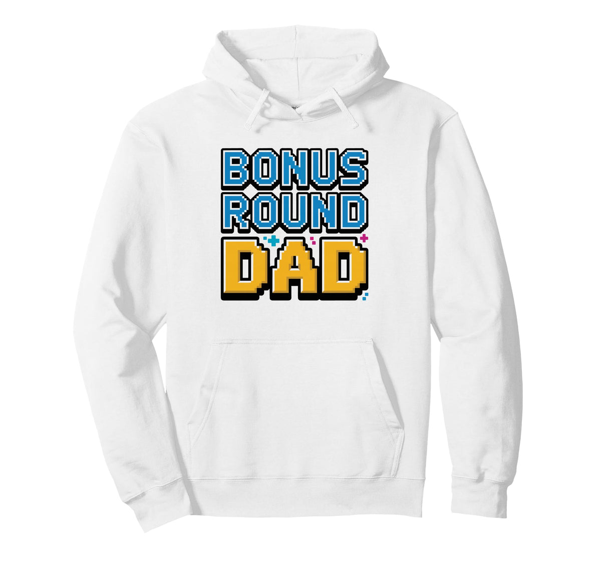 Bonus Round Dad Fathers Day Gamer Hoodie - Minimalist Print Men Women