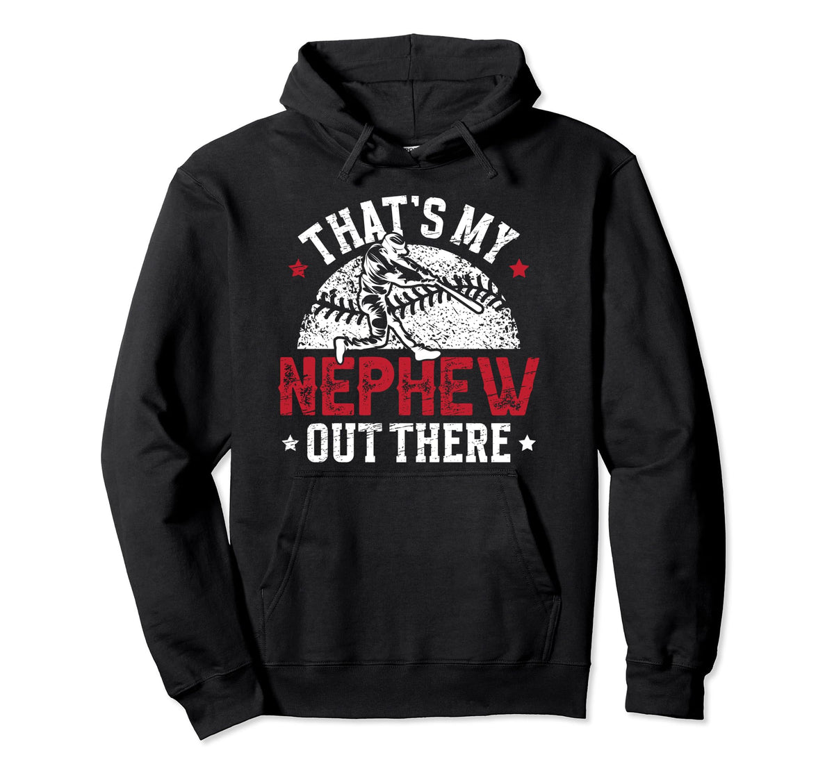 Thats My Nephew Baseball Uncle Hoodie - Streetwear Style Men Women