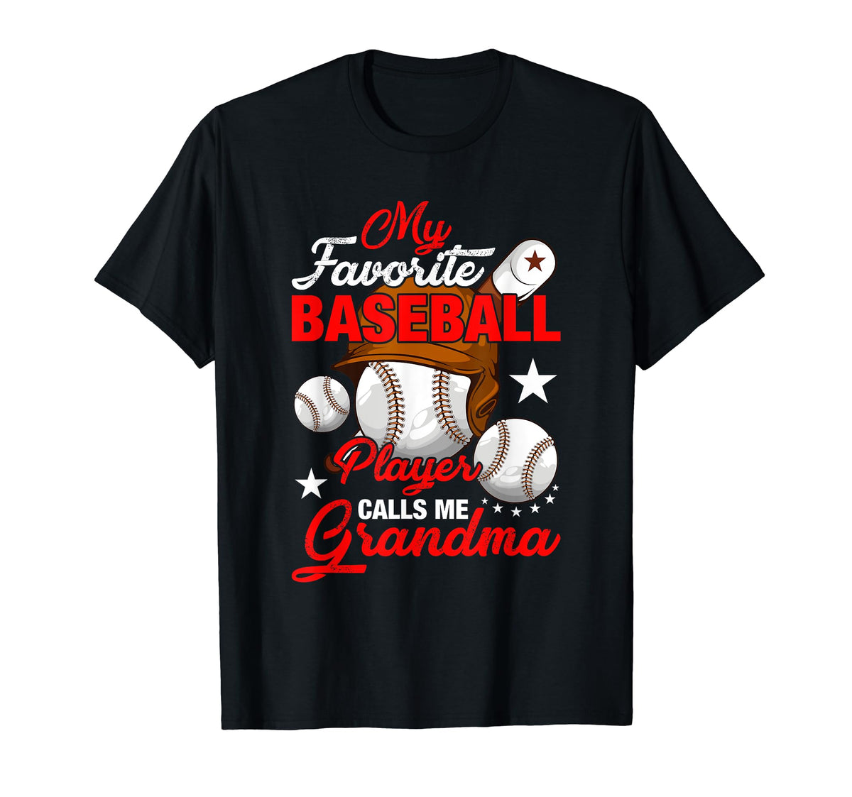 Baseball Family My Favorite Baseball T-Shirt - Novelty Apparel Men Women