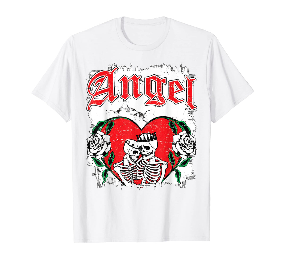 Death Angel 90S Grunge Fairycore T-Shirt - Minimalist Print Men Women