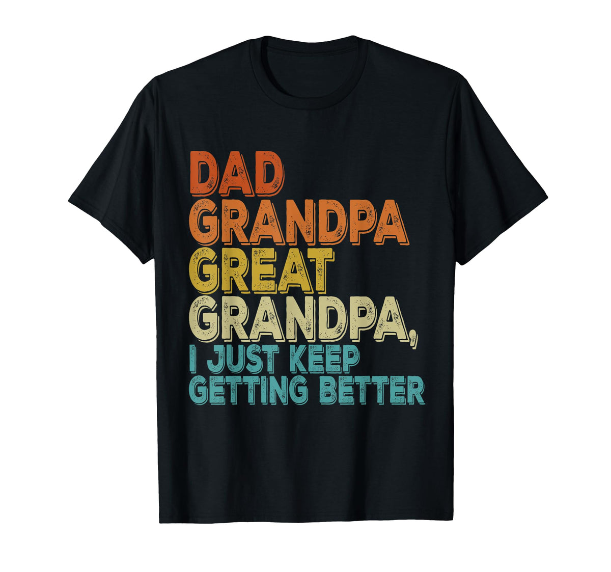 Dad Grandpa Great Grandpa Fathers Day T-Shirt - Minimalist Print Men Women