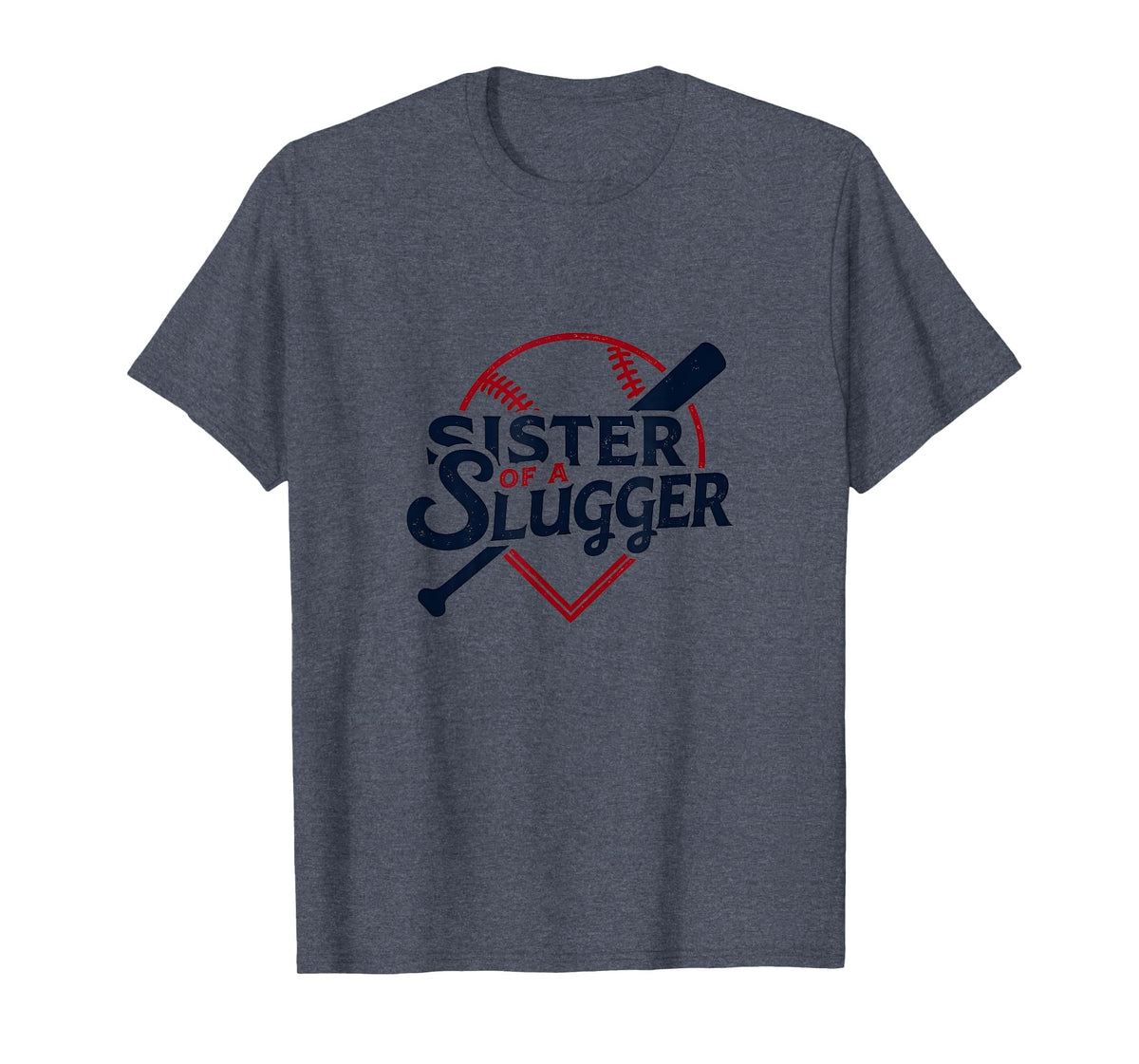 Baseball Sister Sister Slugger T-Shirt - Streetwear Style for Adults