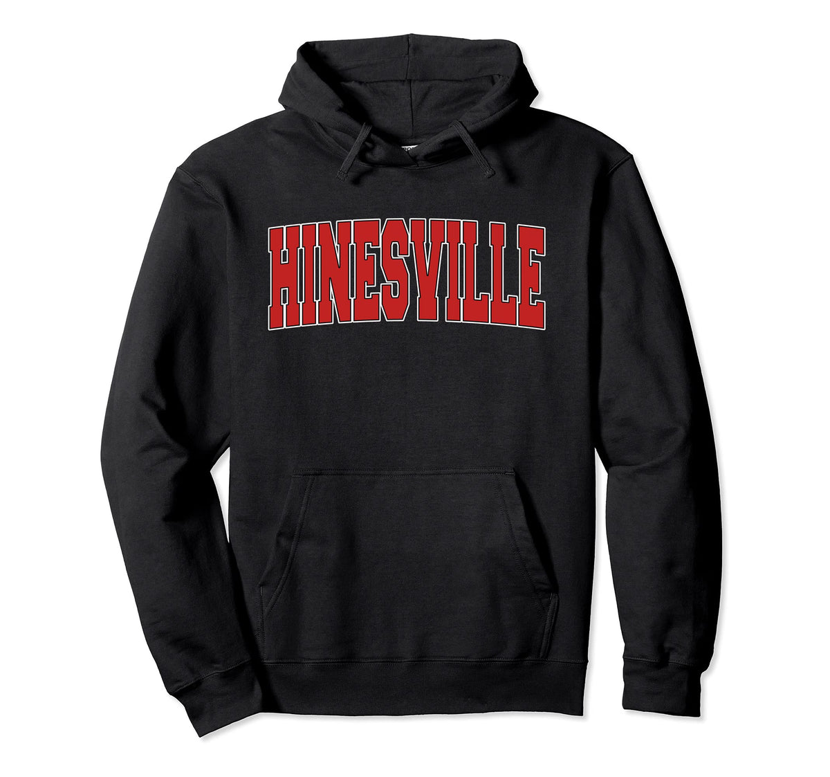 Hinesville Ga Georgia Varsity Usa Hoodie - Novelty Apparel for Adults