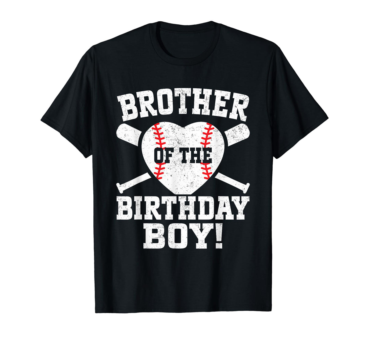 Brother Birthday Baseball Bday Matching T-Shirt - Streetwear Style Unisex