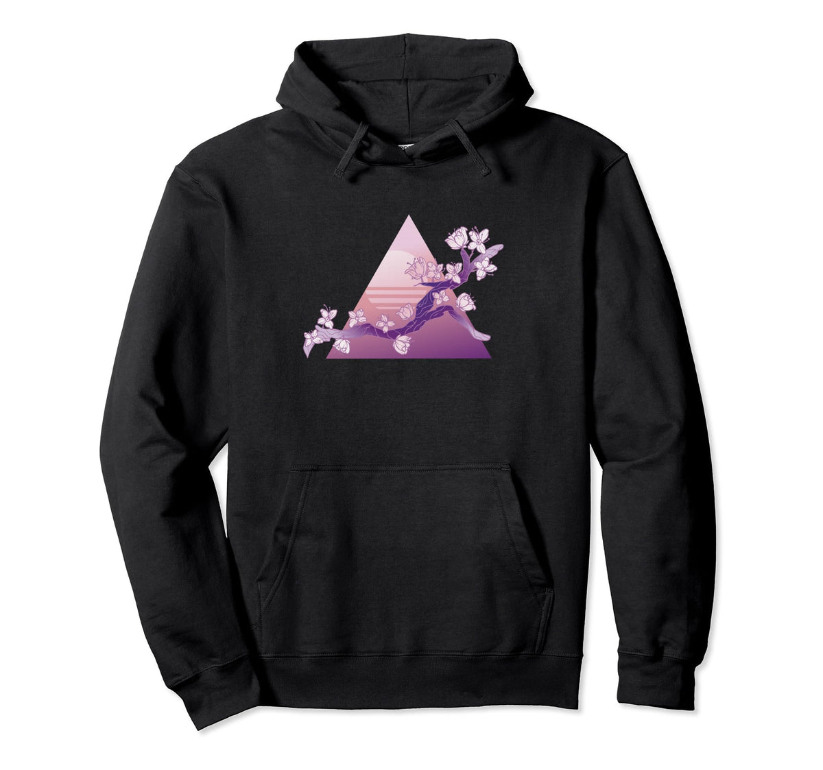 Vaporwave Japanese Aesthetic Sakura Hoodie - Streetwear Style Men Women