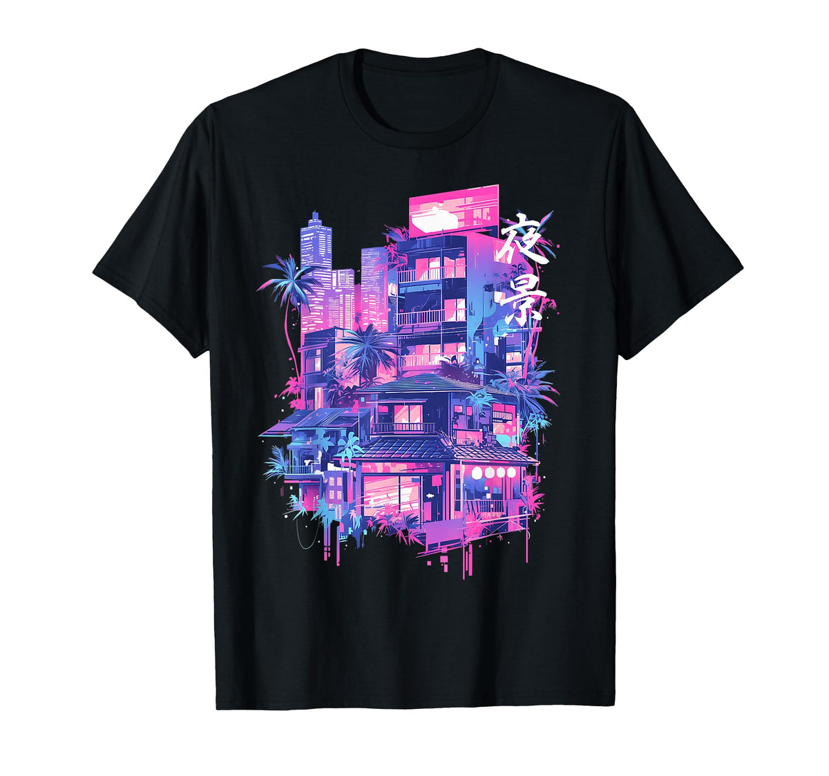 Tokyo Japan 80S 90S City Vaporwave T-Shirt - Aesthetic Graphic for Adults