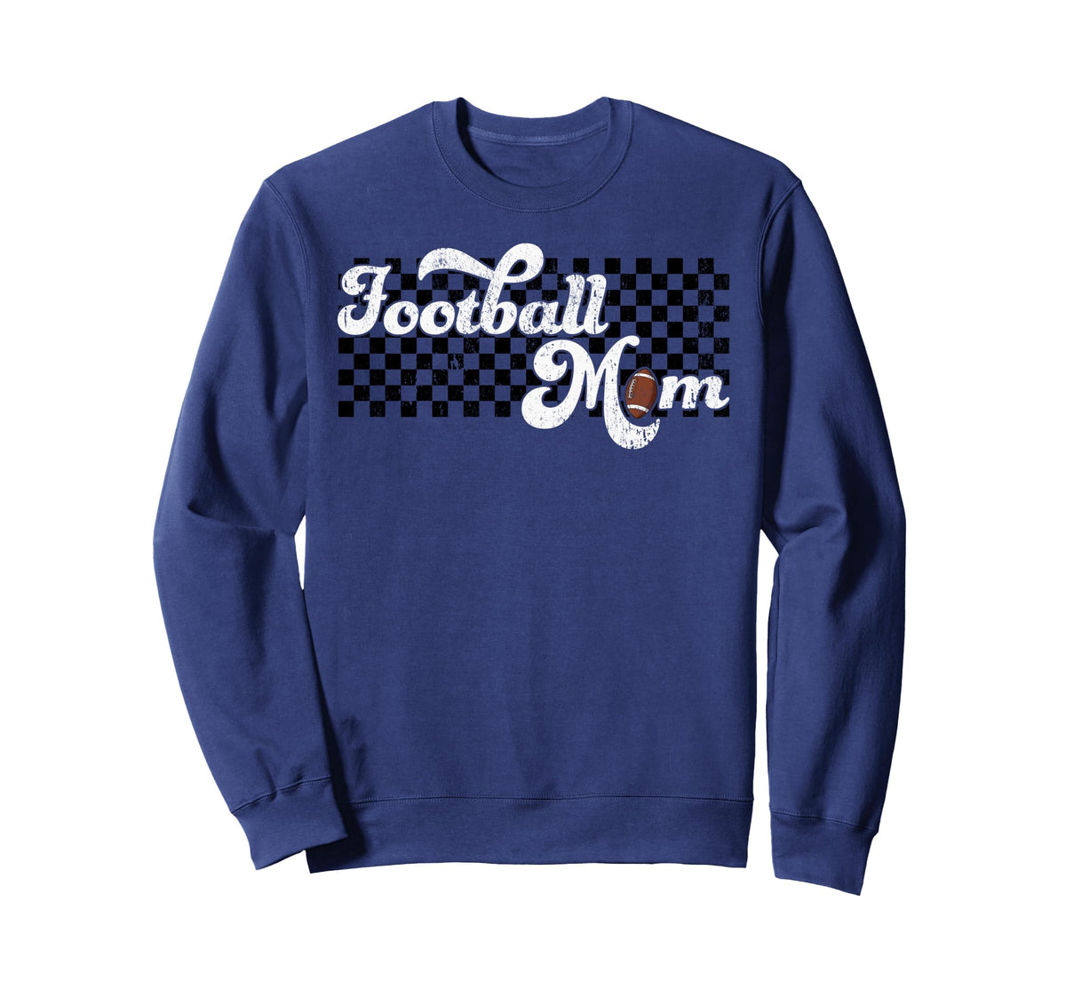 Football Mom Football Mama Game Sweatshirt - Aesthetic Graphic Men Women