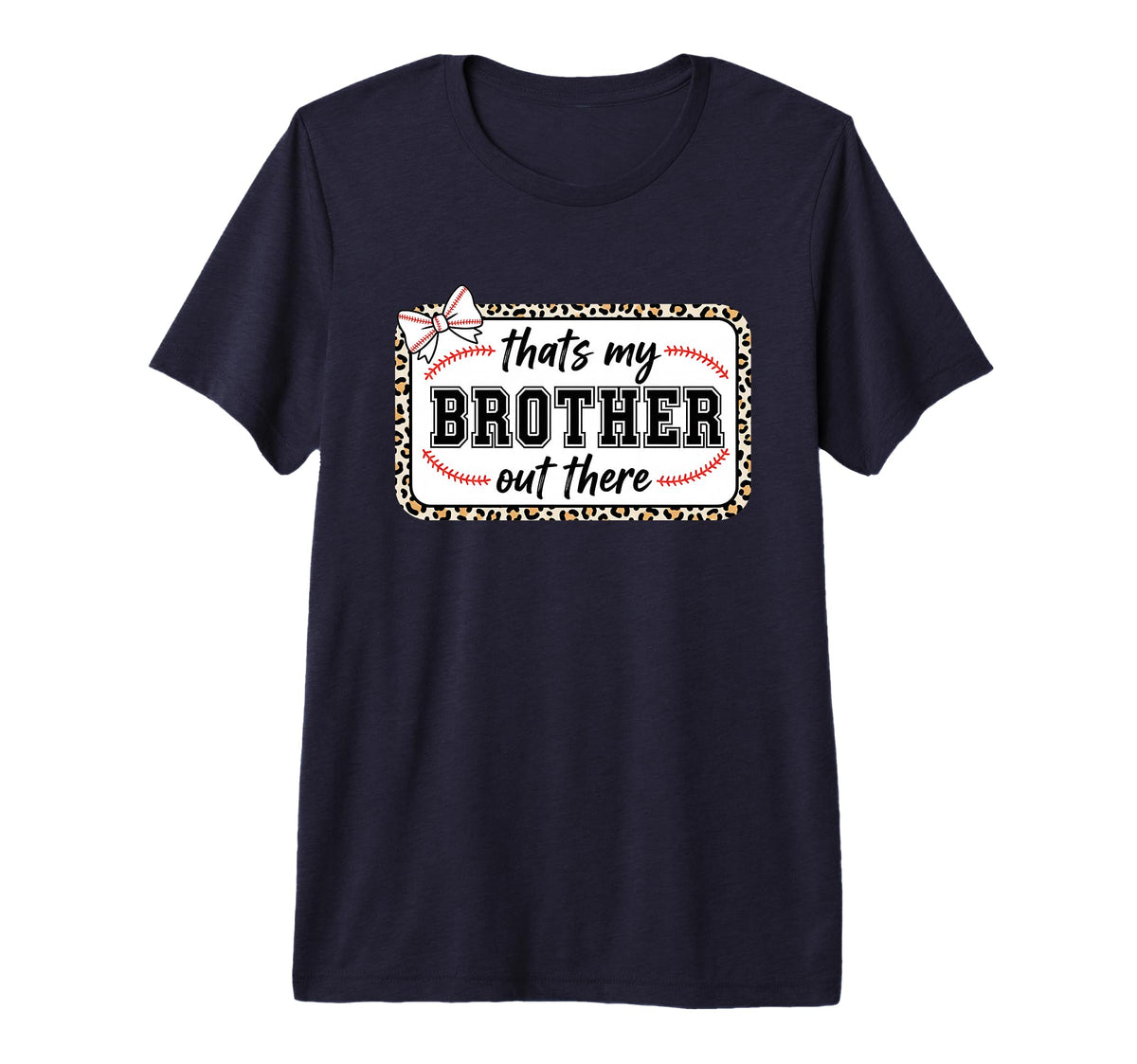 Cat Mom Thats My Brother Out There T-Shirt - Streetwear Style Unisex