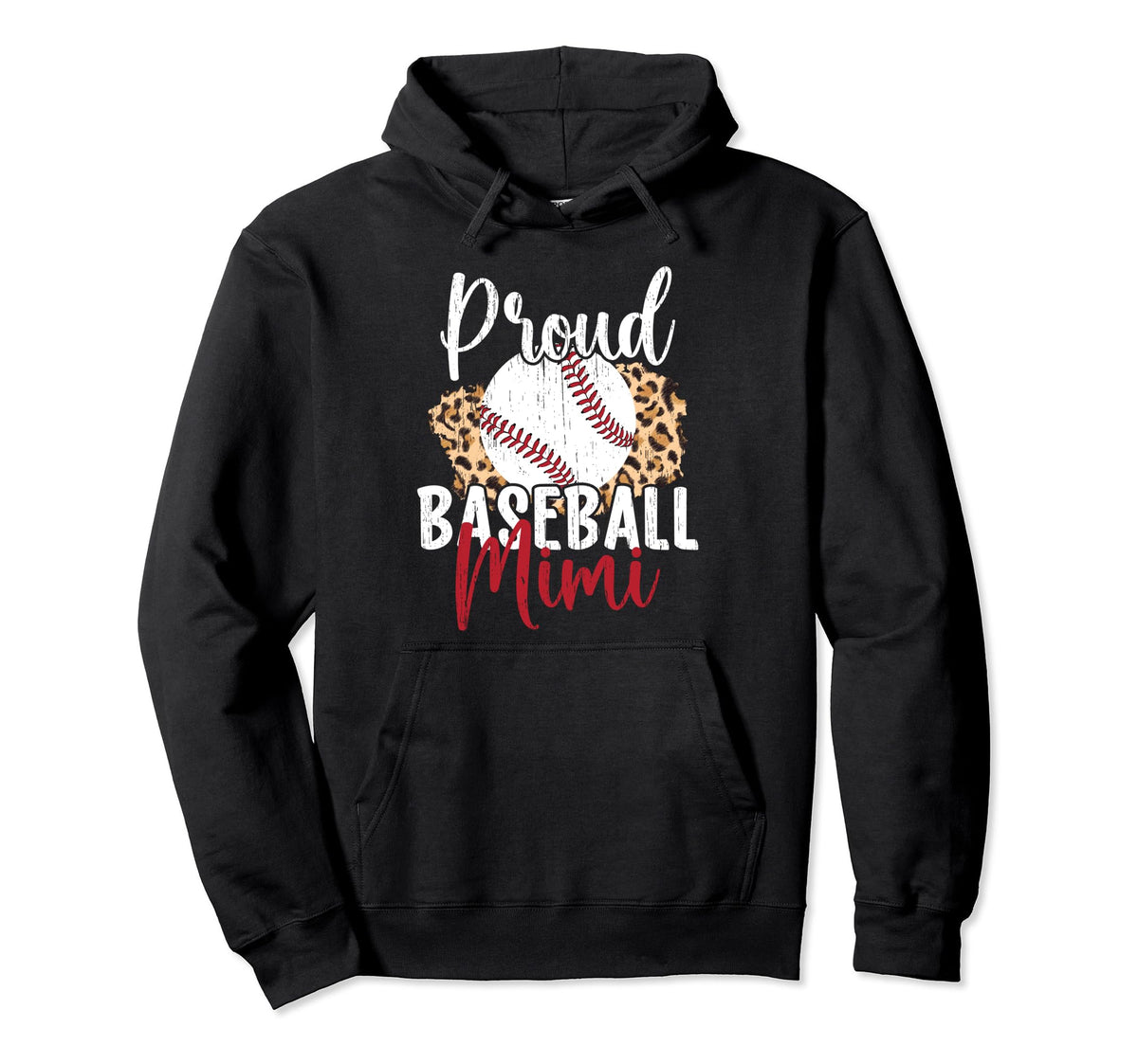 Proud Baseball Mimi Grandma Mimi Baseball Hoodie - Streetwear Style Unisex
