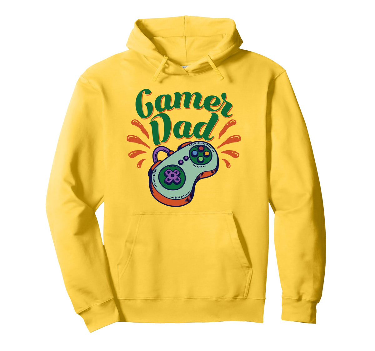 Gamer Dad Gaming Father Fathers Day Hoodie - Casual Everyday Wear Unisex