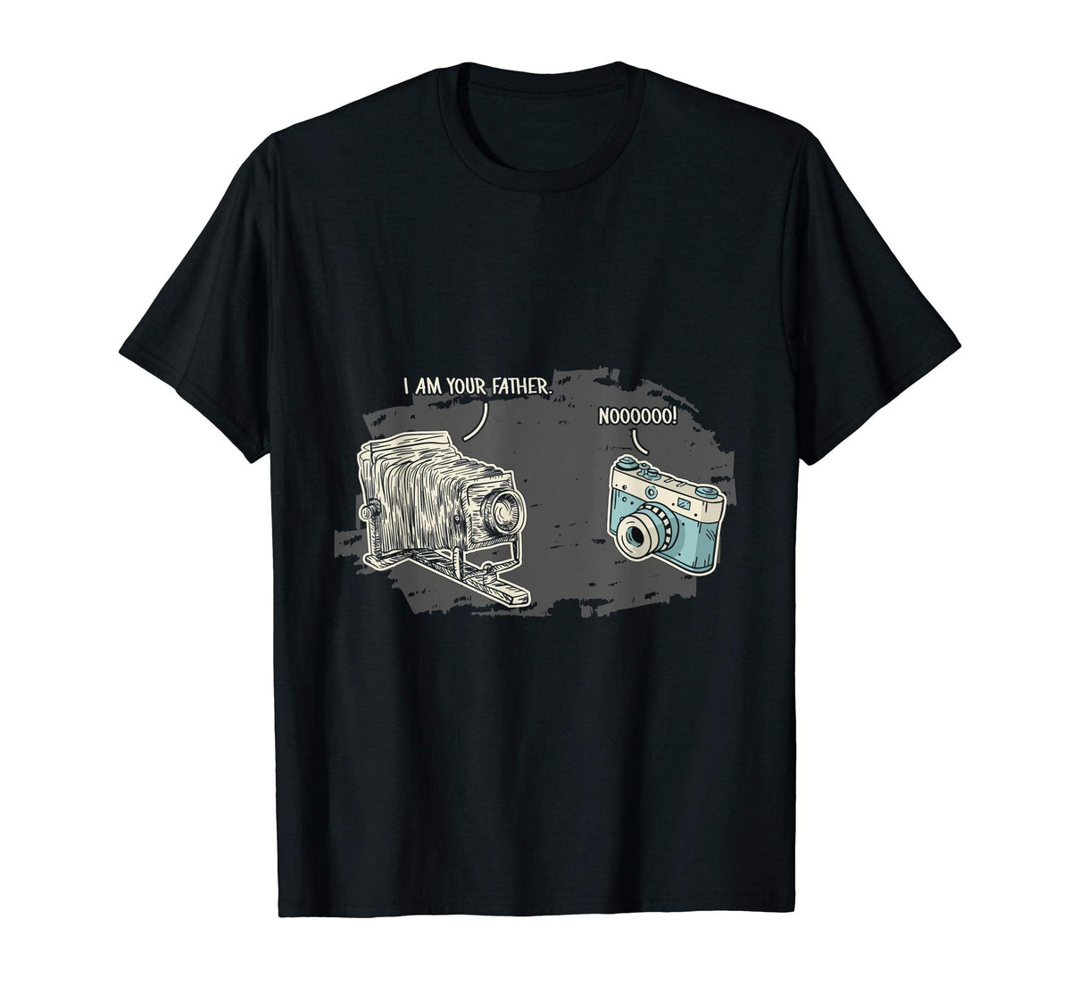 Funny I Am Your Father Camera T-Shirt - Casual Everyday Wear Men Women