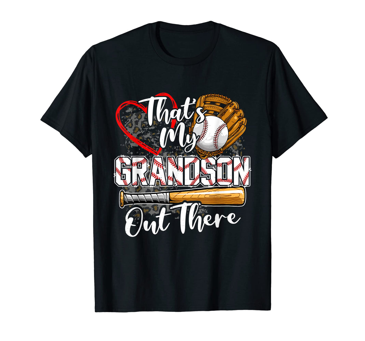 Baseball Grandpa Grandma Nana Thats T-Shirt - Fun Novelty Design Men Women
