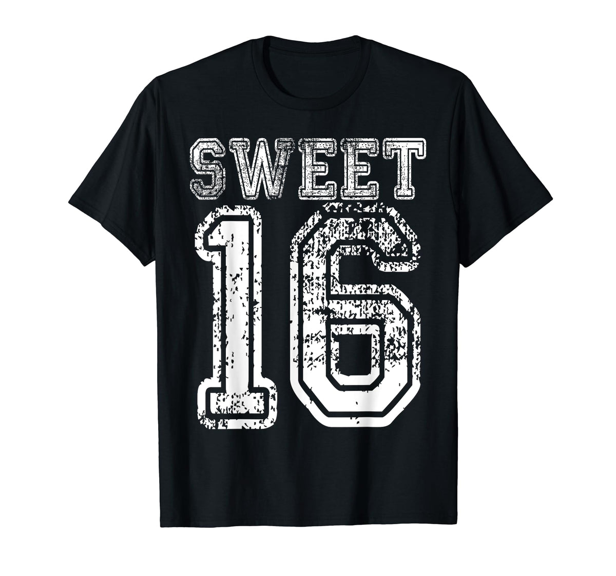 16Th Birthday Gift Sweet Sixteen 16 T-Shirt - Unique Graphic for Adults