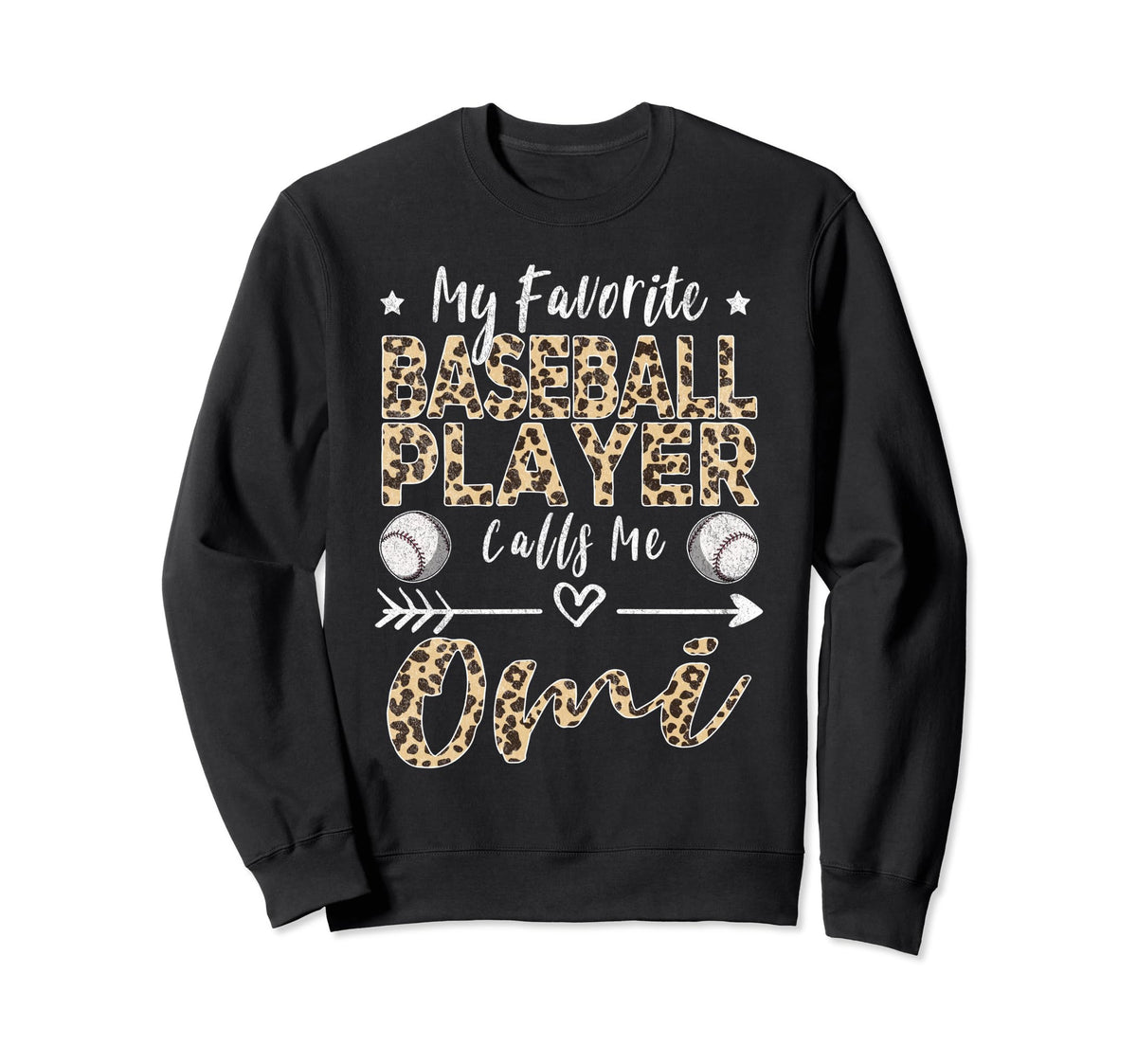 My Favorite Baseball Player Calls Me Sweatshirt - Streetwear Style Unisex