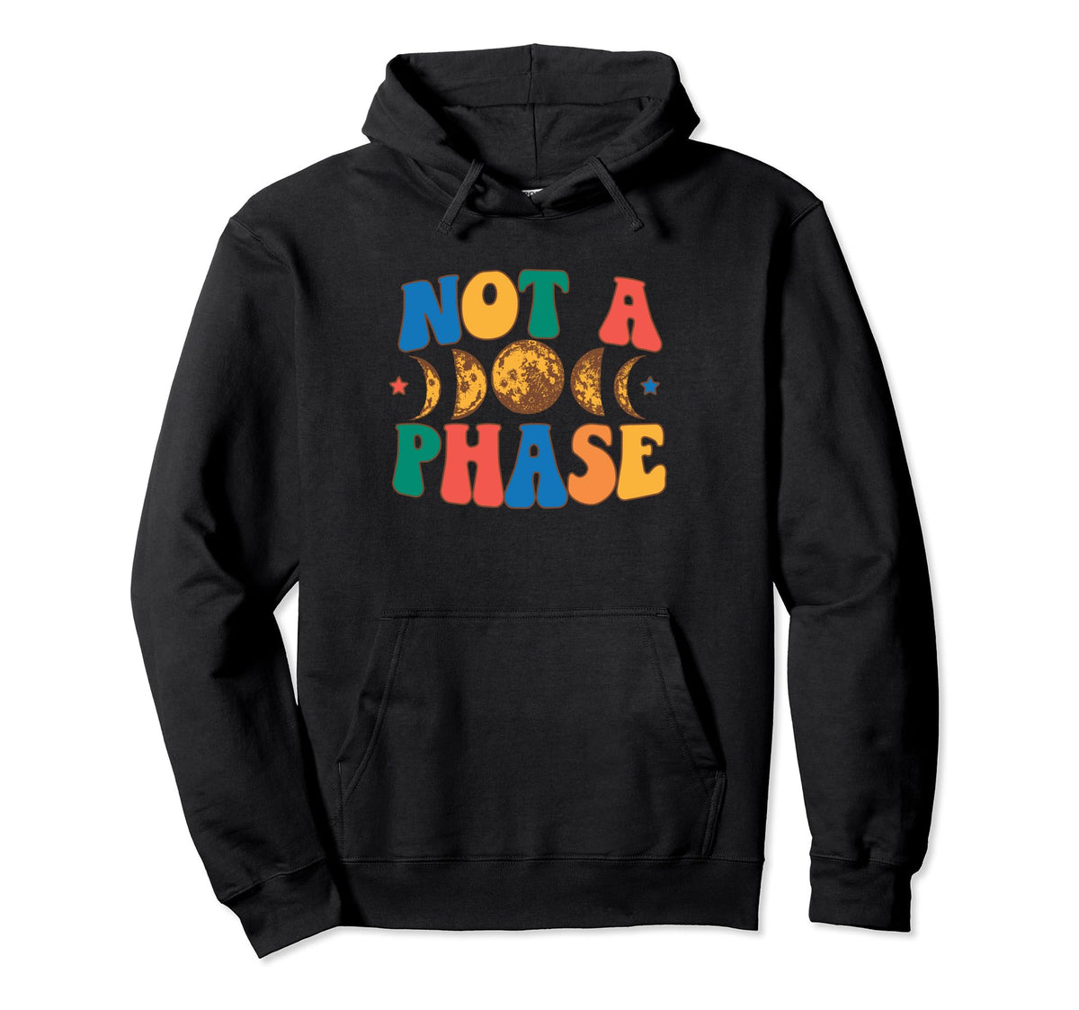 Gay Pride Month Lgbt Month Not Phase Hoodie - Minimalist Print for Adults