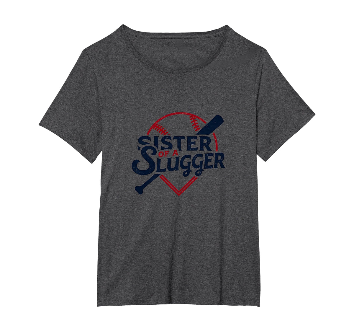 Baseball Sister Sister Slugger Sports T-Shirt - Novelty Apparel for Adults