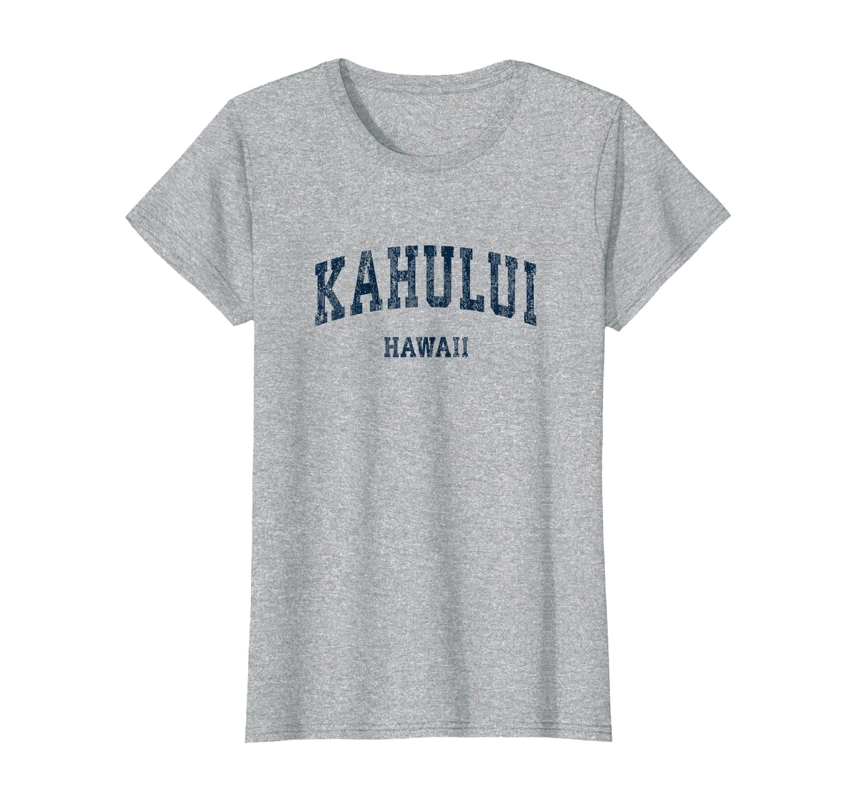 Kahului Hawaii Hi Varsity Sports Navy T-Shirt - Novelty Apparel for Adults