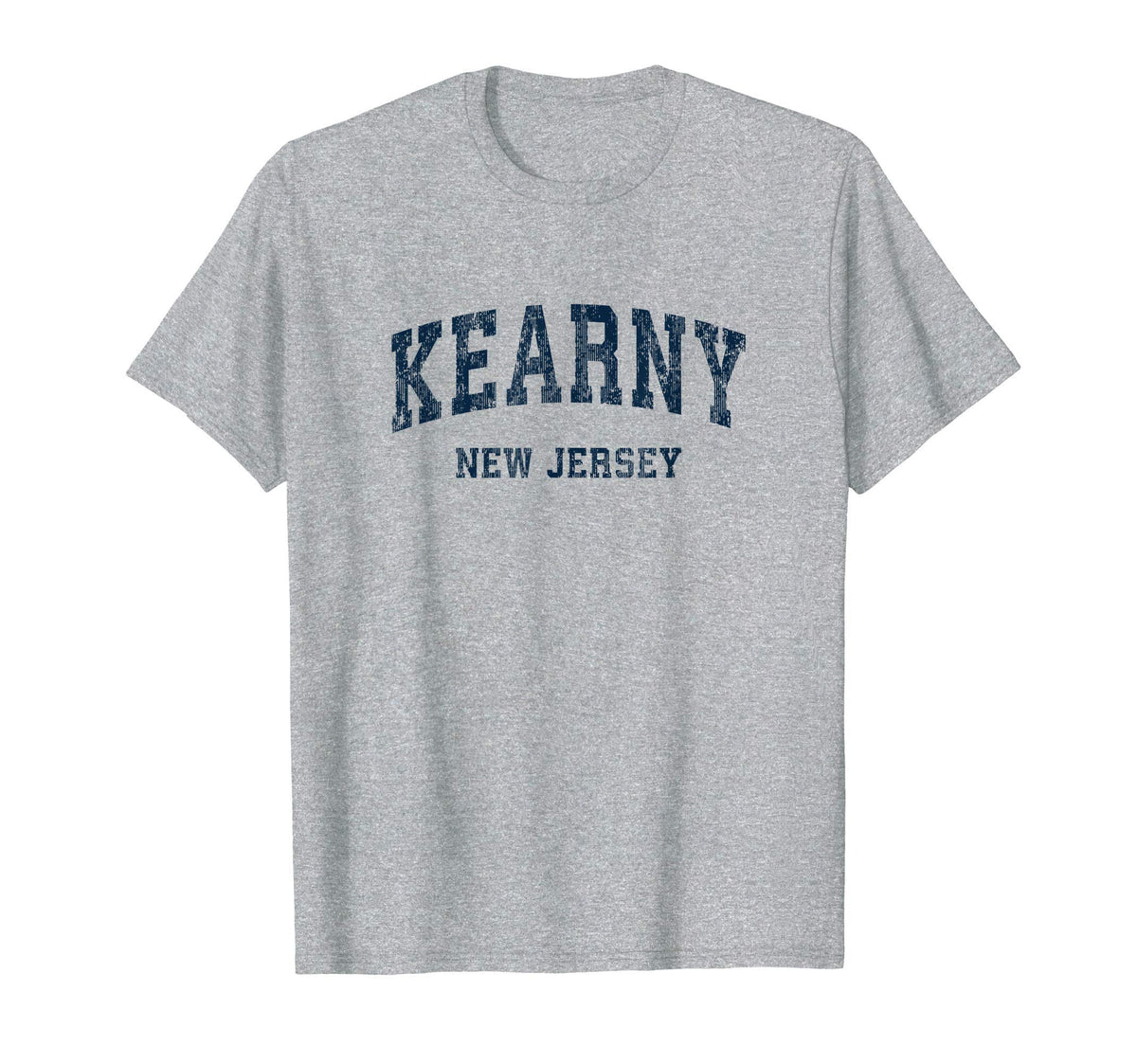 Kearny New Jersey Nj Varsity Sports Navy T-Shirt - Trendy Graphic Unisex
