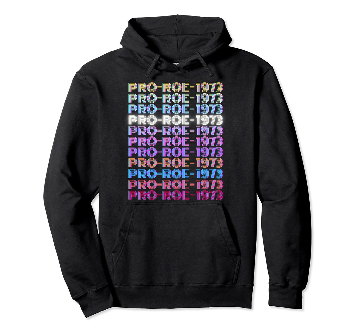 Its My Body Pro Choice Feminist Rainbow Hoodie - Streetwear Style Unisex