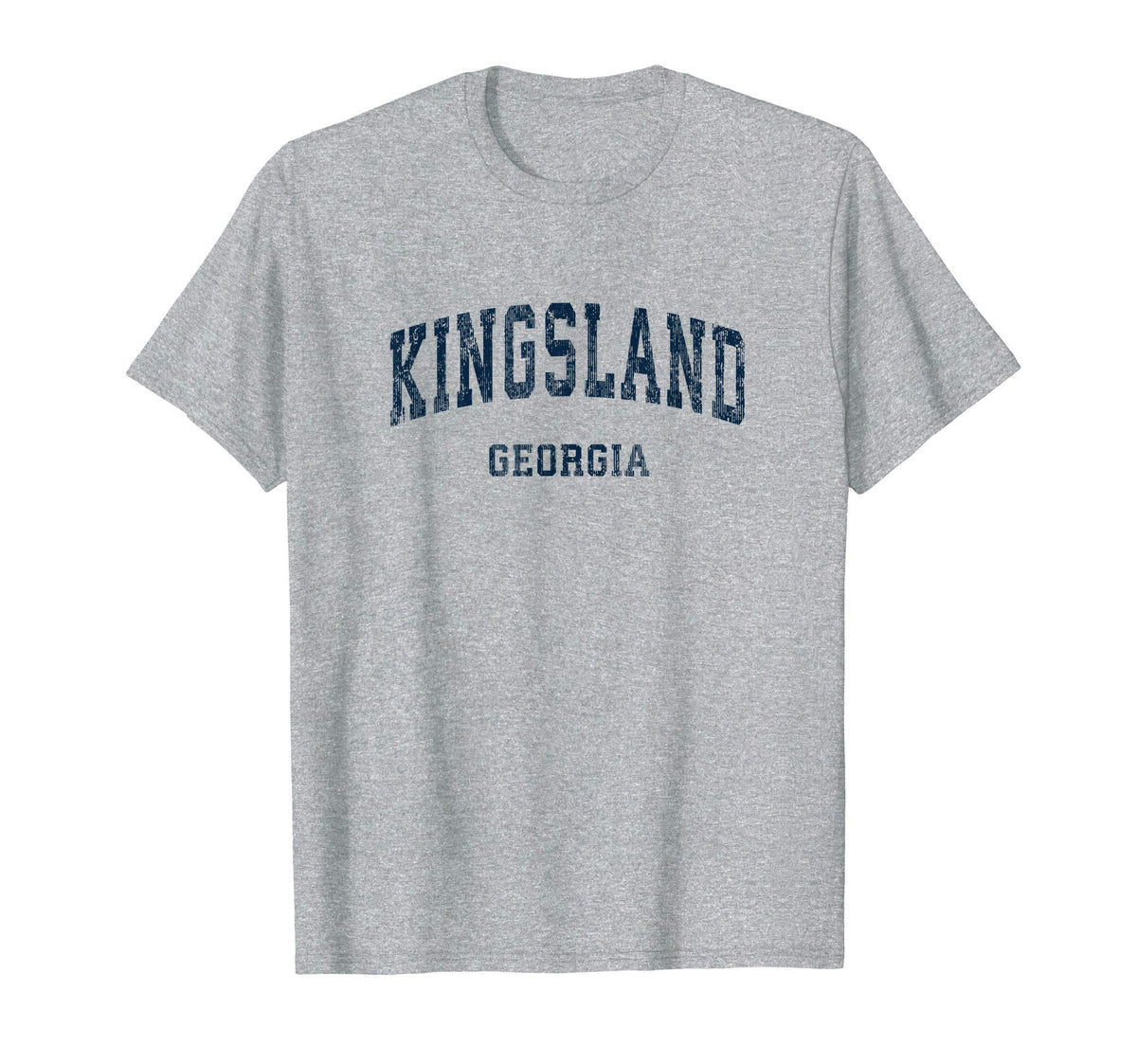 Kingsland Georgia Ga Varsity T-Shirt - Casual Everyday Wear for Adults