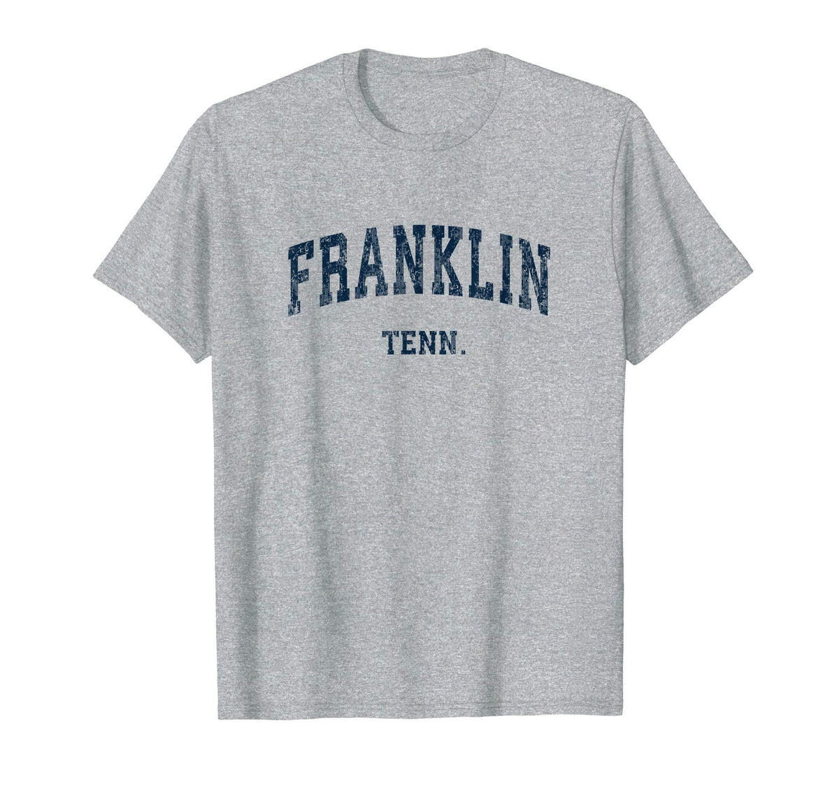 Franklin Tennessee Tn Varsity Sports T-Shirt - Minimalist Print Men Women