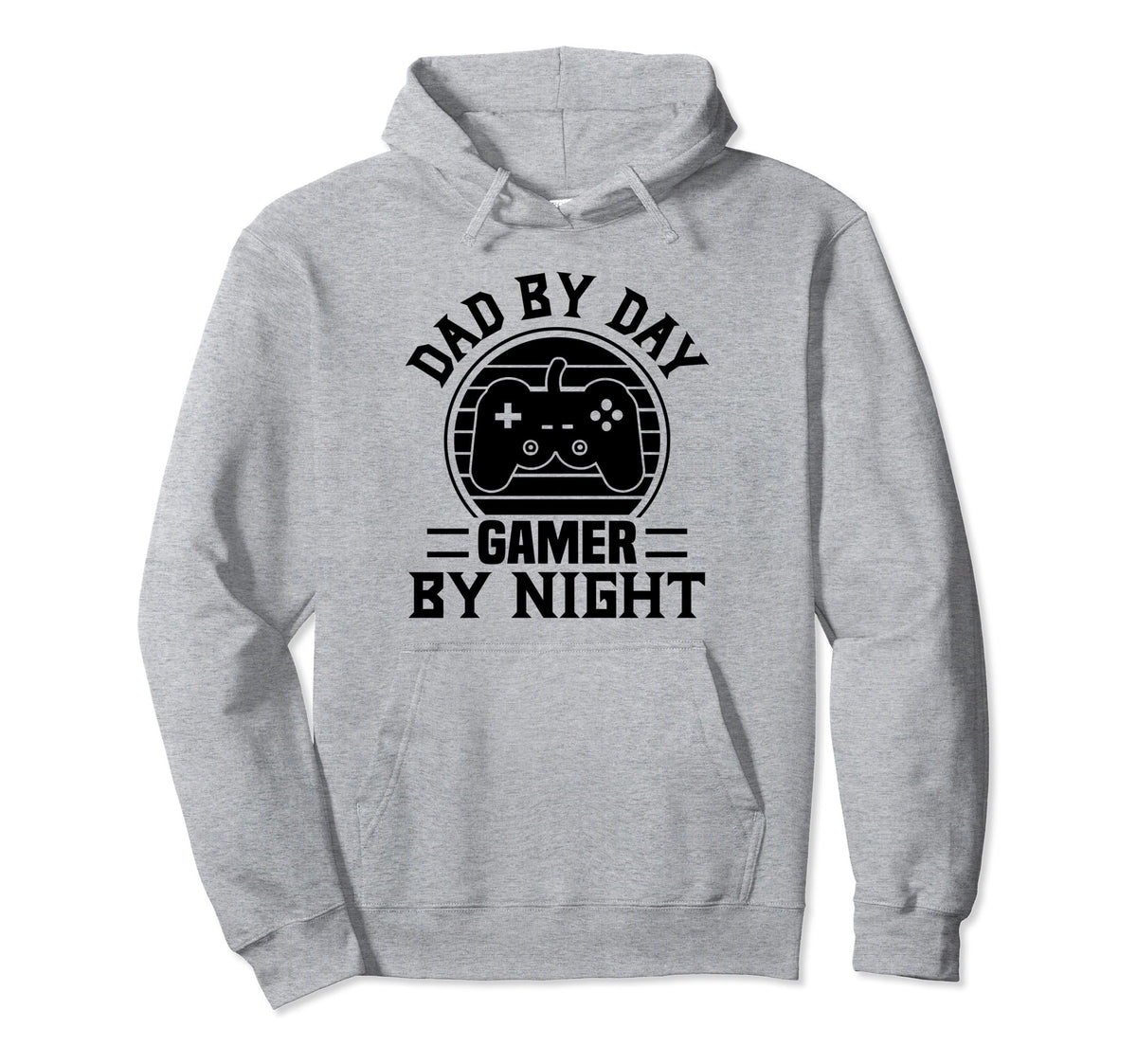 Dad Day Gamer Night Funny Dad Gamer Hoodie - Aesthetic Graphic for Adults