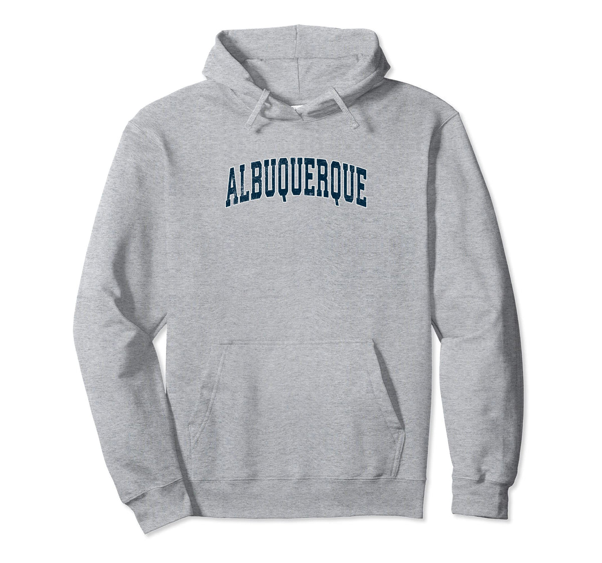 Albuquerque New Mexico Nm Varsity Sports Hoodie - Trendy Graphic Unisex