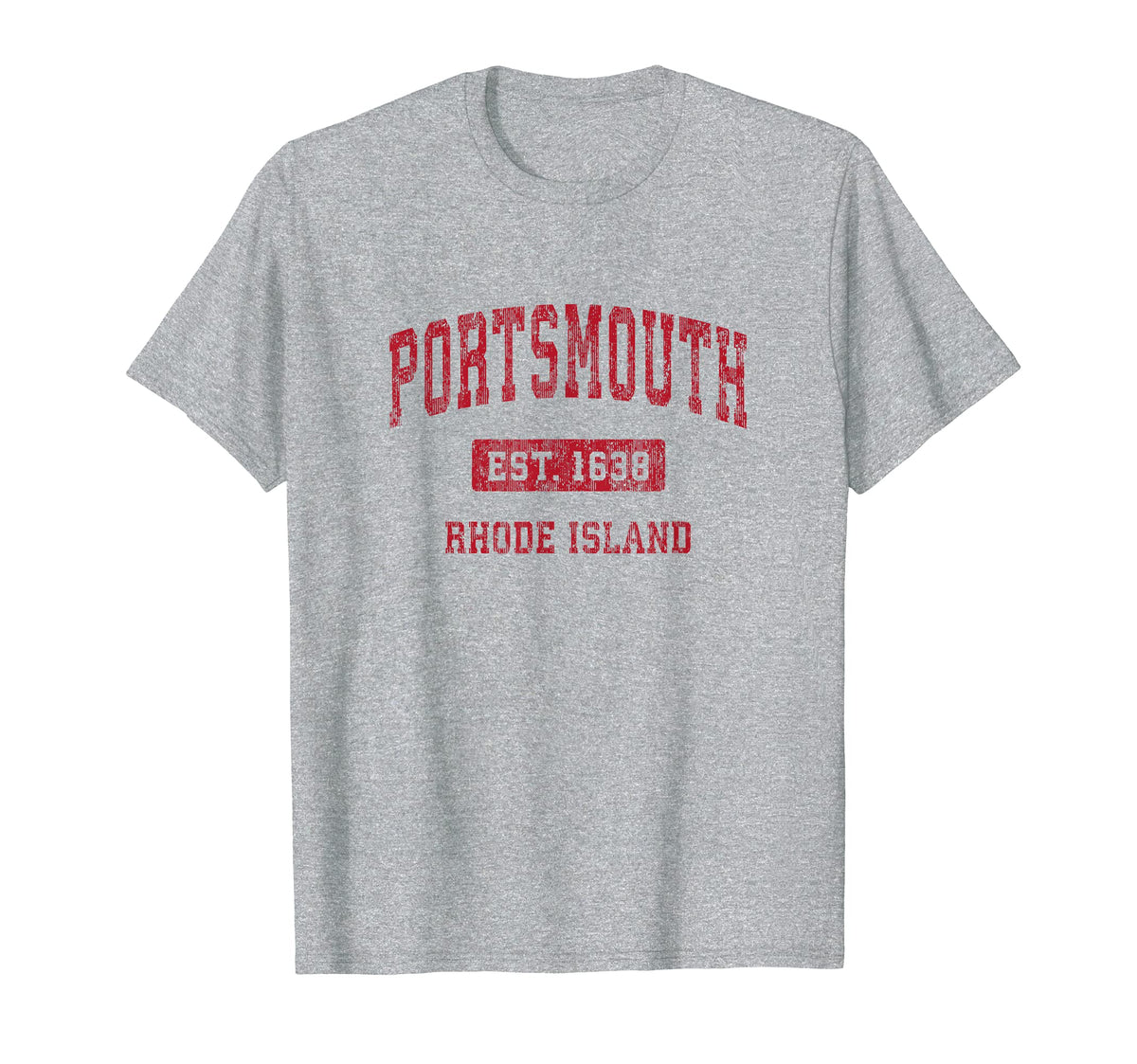 Portsmouth Rhode Island Ri Sports T-Shirt - Fun Novelty Design for Adults