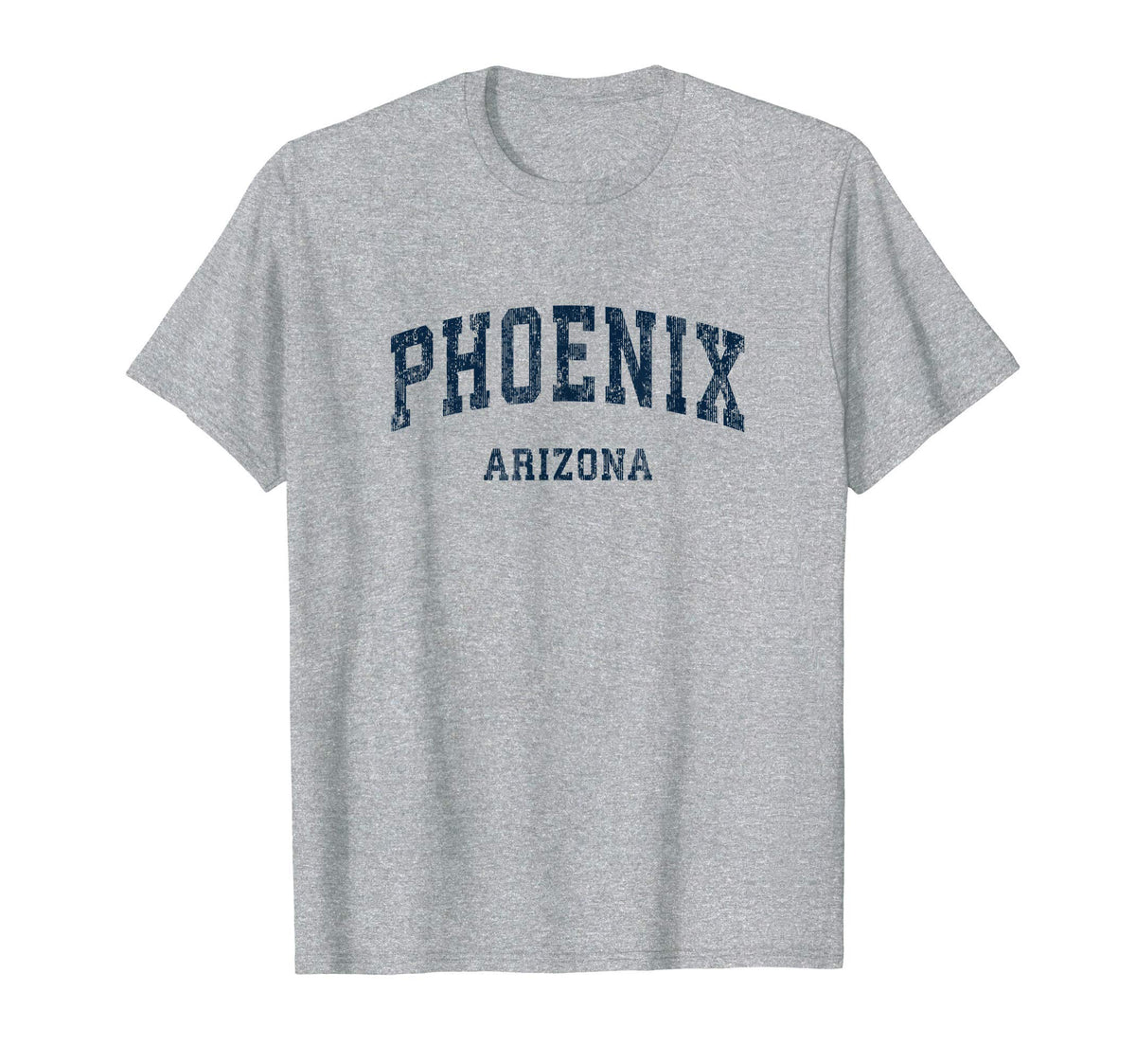 Phoenix Arizona Az Varsity Sports T-Shirt - Casual Everyday Wear Unisex