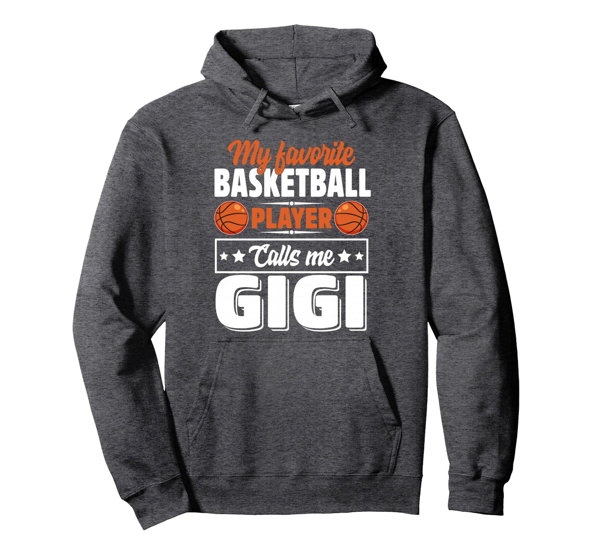 My Favorite Basketball Player Calls Me Hoodie - Trendy Graphic for Adults