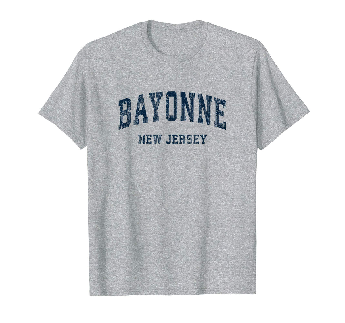 Bayonne New Jersey Nj Varsity Sports T-Shirt - Fun Novelty Design Unisex