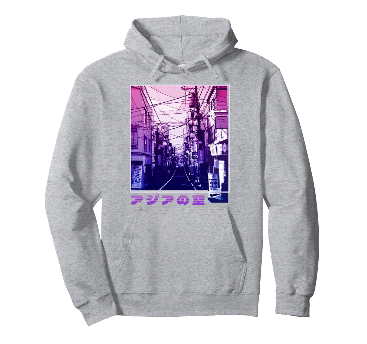 Tokyo Japan Aesthetic Vaporwave Hoodie - Minimalist Print Men Women