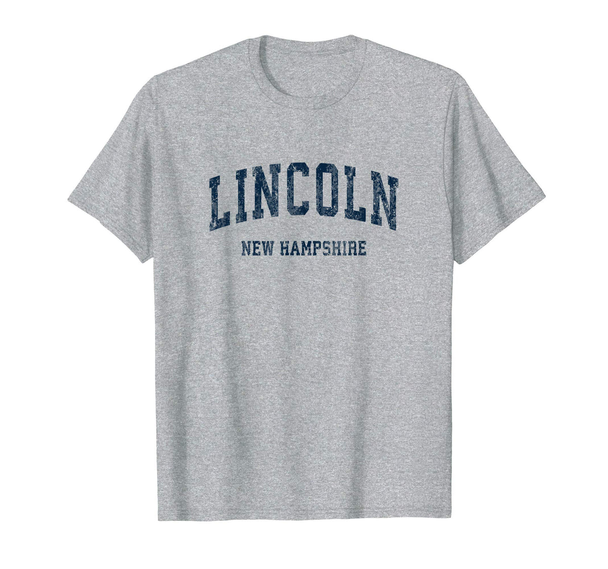 Lincoln New Hampshire Nh Varsity Sports T-Shirt - Aesthetic Graphic Unisex