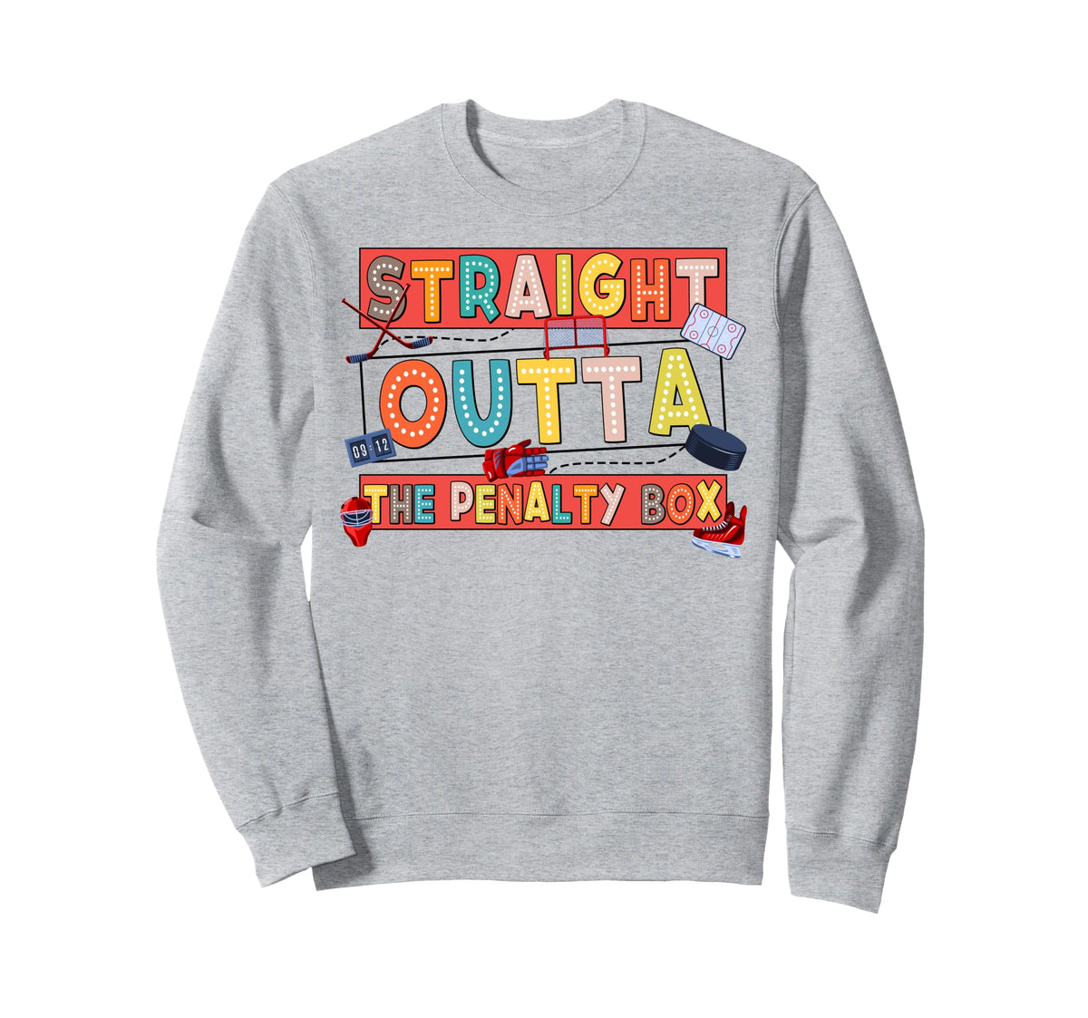 Hockey Dad Hockey Lover Biggest Sweatshirt - Streetwear Style for Adults