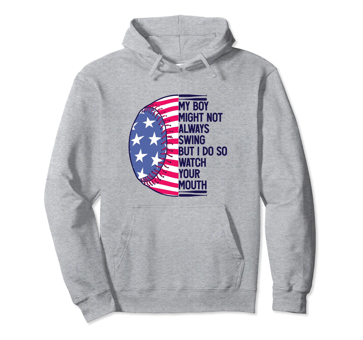 My Might Not Always Swing But I Do So Hoodie - Streetwear Style for Adults