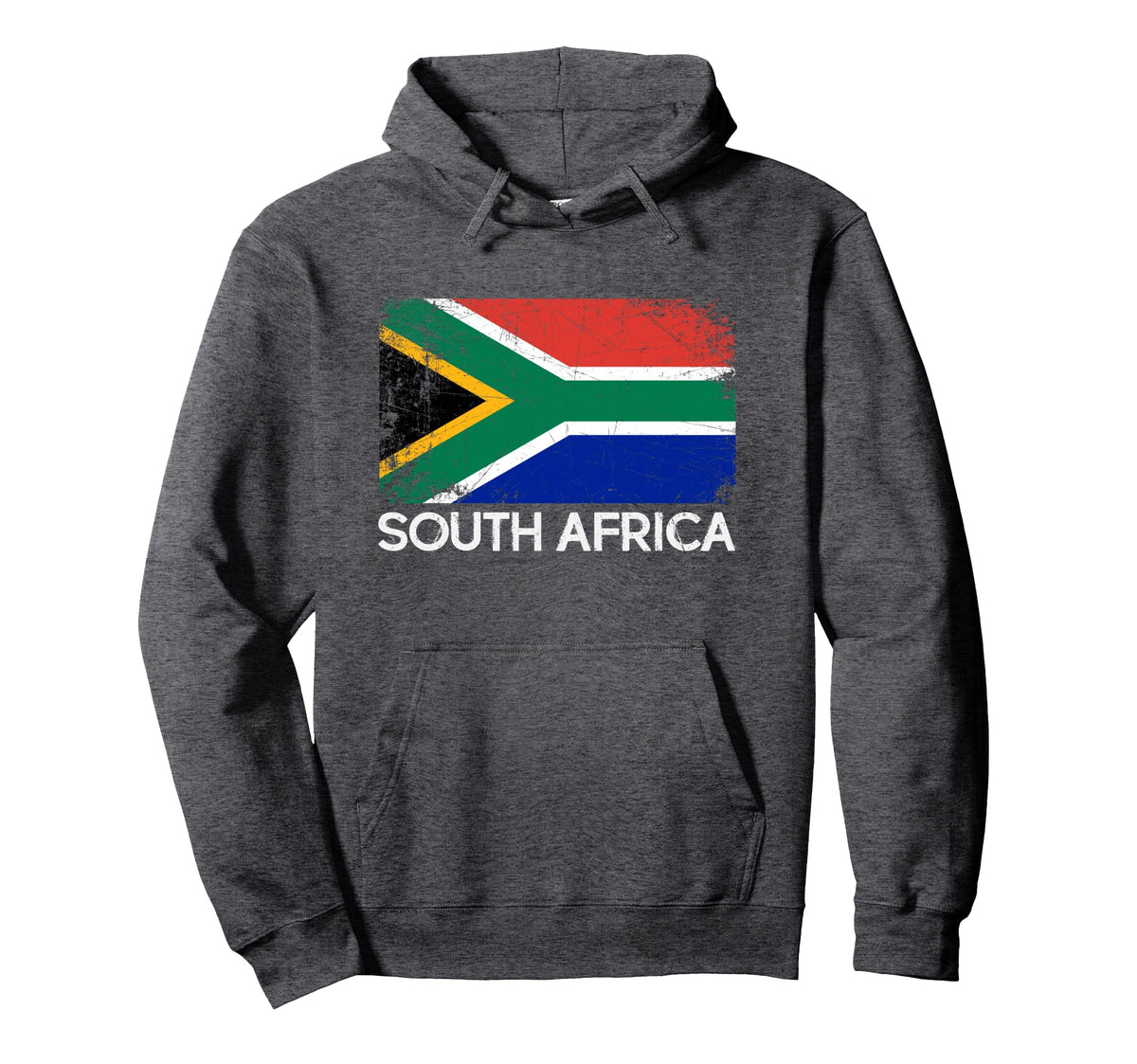 South African Flag Made South Africa Hoodie - Custom Art Print Men Women
