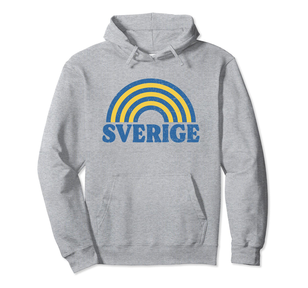 Sverige Flag Rainbow Sweden Swedish Pride Hoodie - Trendy Graphic Men Women