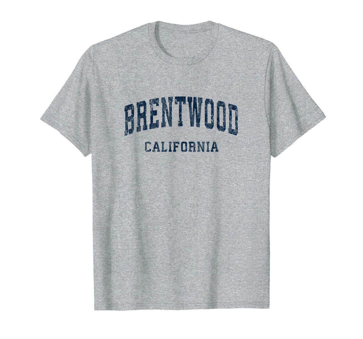 Brentwood California Ca Varsity Sports T-Shirt - Graphic Print for Adults
