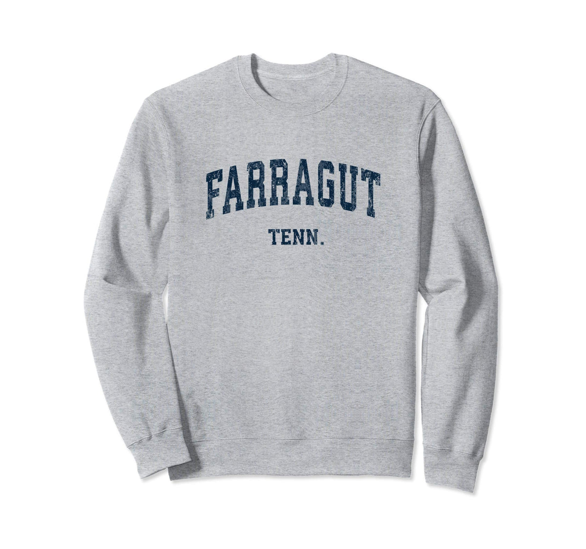 Farragut Tennessee Tn Varsity Sports Sweatshirt - Streetwear Style Unisex