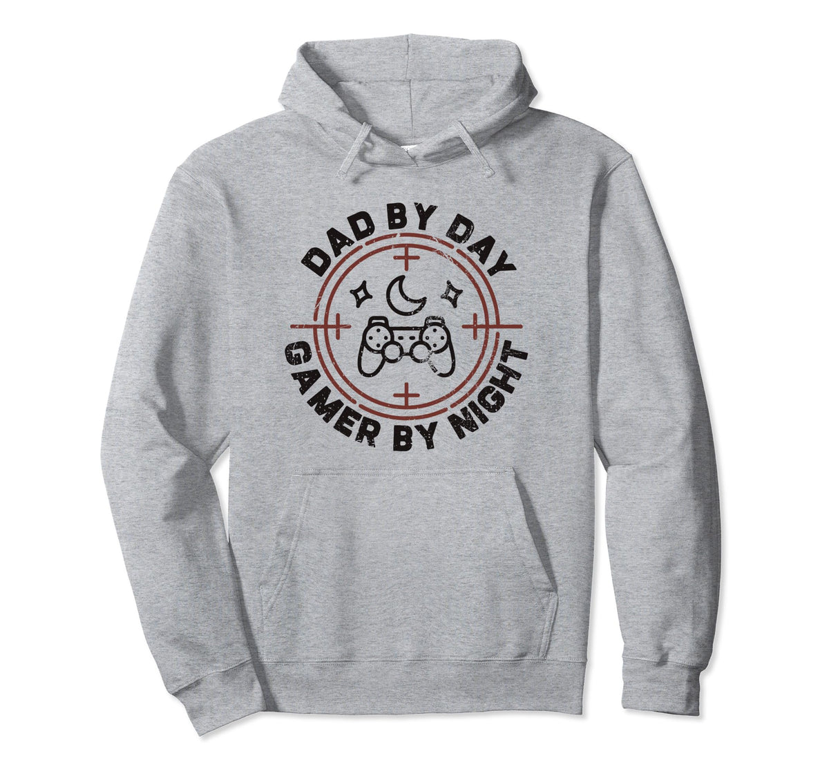 Dad Day Gamer Night Video Games Hoodie - Casual Everyday Wear for Adults