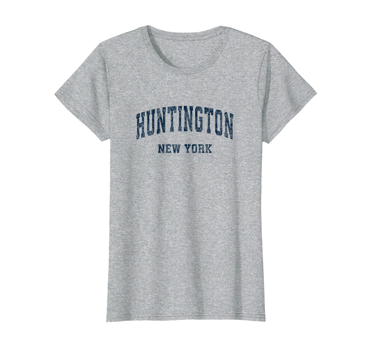 Huntington New York Ny Varsity Sports T-Shirt - Fun Novelty Design Unisex