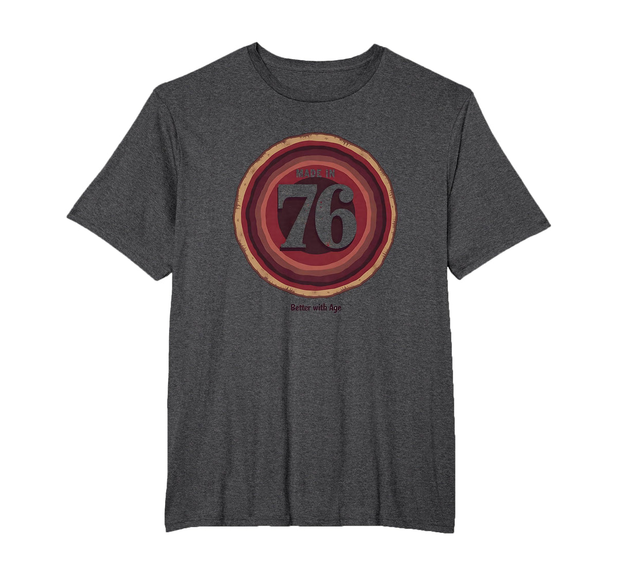 Made 76 Better Age Birthday Gift Mens T-Shirt - Streetwear Style Men Women