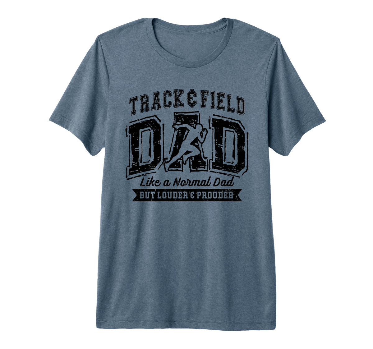 Mens Track And Field Dad Like Normal T-Shirt - Aesthetic Graphic Men Women
