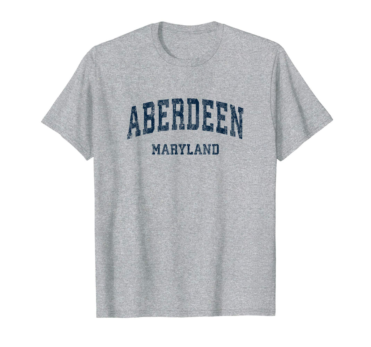 Aberdeen Maryland Md Varsity Sports T-Shirt - Fun Novelty Design Men Women