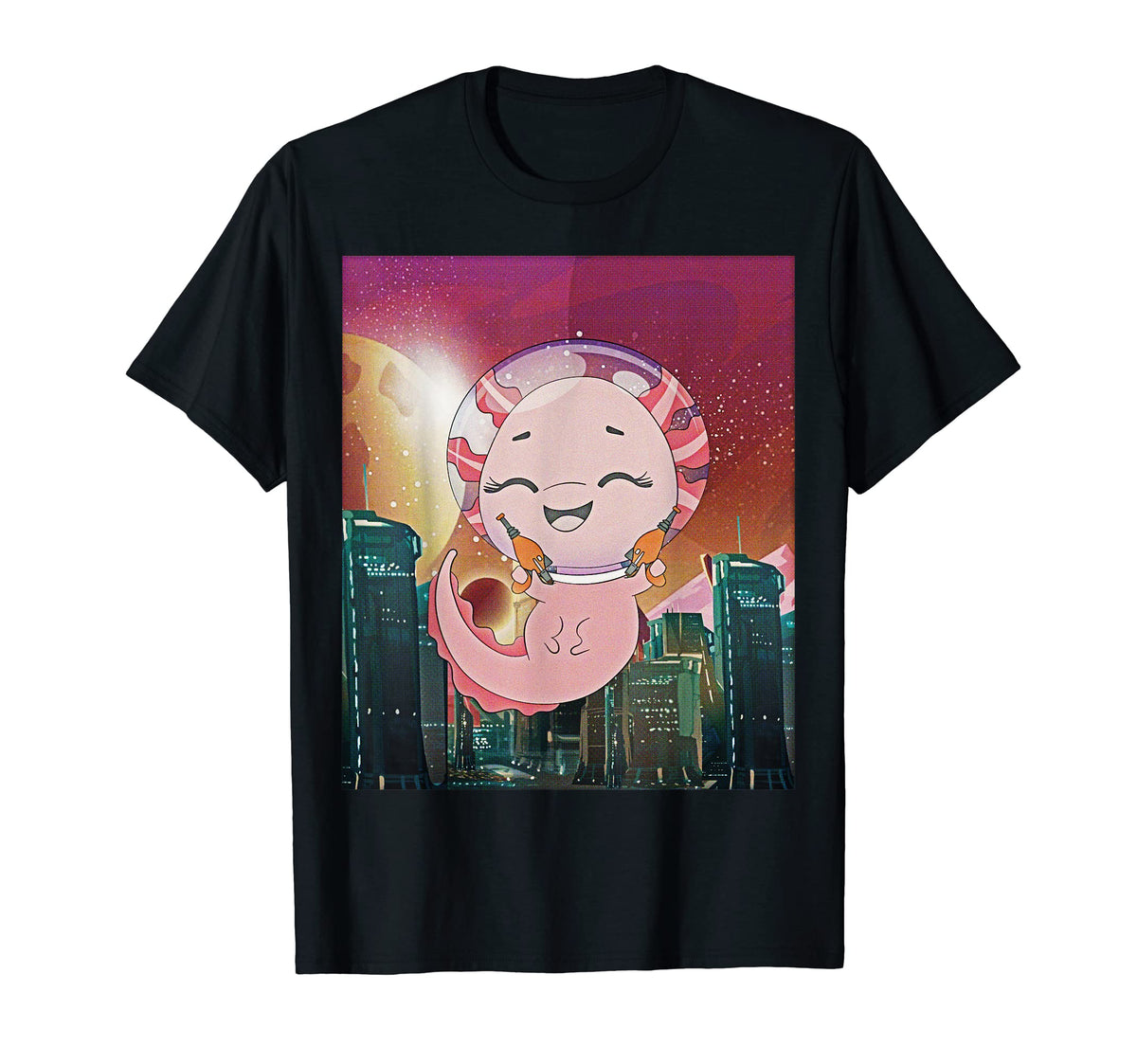 Atom Punk Aesthetic Vaporwave Futuristic T-Shirt - Streetwear Style Unisex